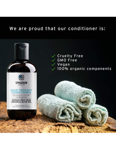 Juego de Champú y Acondicionador Sphagnum 250 ml x 2 - Psoriasis