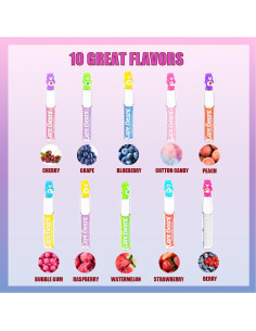 Set de Brillo Labial a Base de Plantas Townley Girl 10 Piezas 2