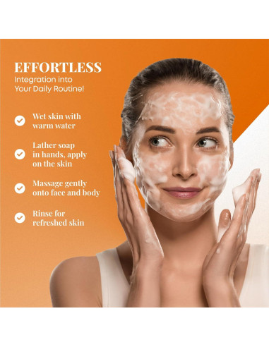 Jabón de Cúrcuma Orgánico Kóji Premium 100g x2 - Anti-Manchas