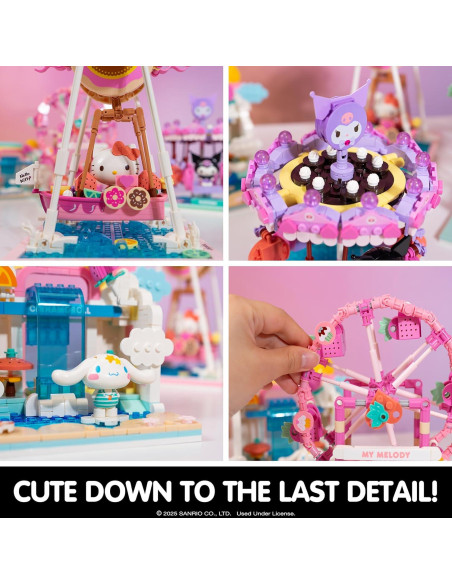 Conjunto de Bloques de Construcción Hamee Sanrio Cinnamoroll