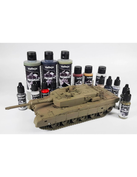 Imprimación Acrílica Blanca Vallejo 18 ml Mate para Aerografía