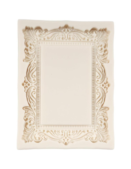 Moldes de Silicona Barrocos FCKEMLDS Set de 2 para Pasteles