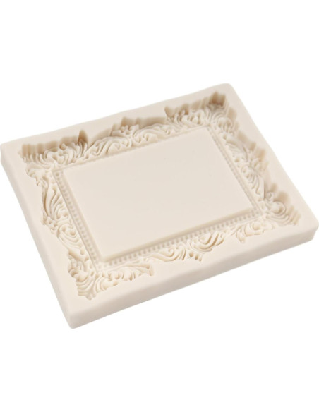 Moldes de Silicona Barrocos FCKEMLDS Set de 2 para Pasteles