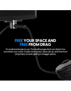 Soporte de Ratón Pulsar Gaming Gears Micro Bungee ES 2
