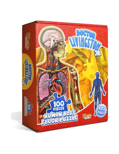 Rompecabezas de Anatomía Humana Genius Games 100 Piezas