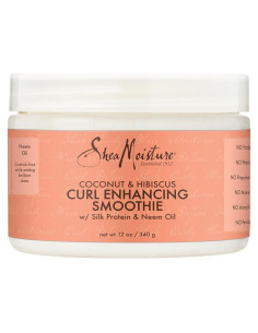 Crema para Rizos SheaMoisture Coco e Hibisco 340 g Sin Sulfatos