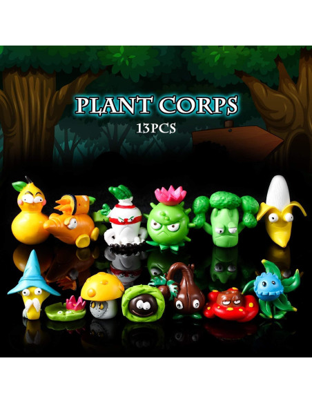 Set de Juguetes PVZ Maikerry 20 Piezas PVC para Niños Set de Juguetes PVZ Maikerry 20 Piezas PVC para Niños