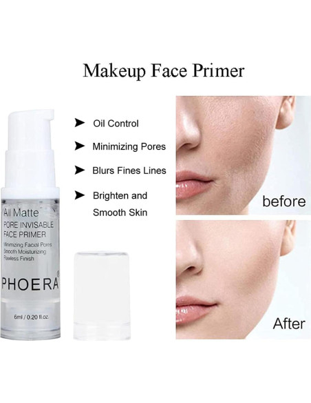 Base de Maquillaje PHOERA CC 101 Porcelana + 01 Marfil