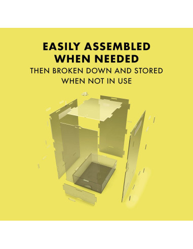 Terrario Zilla Micro Habitat Pequeño para Reptiles y Anfibios