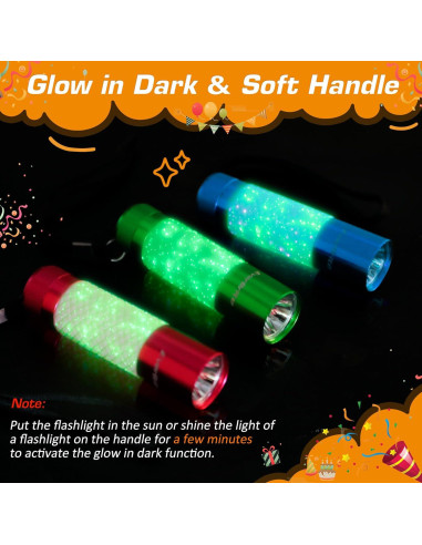 Linternas LED Mini EverBrite - Paquete de 3, Aluminio, 50 Lúmenes