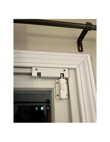 Cerradura de Seguridad para Puertas Corredizas SDGINA - Blanca