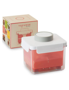 Prensa de Tofu TOFUDEE 0.64 kg, Acero Inoxidable, Apto Lavavajillas