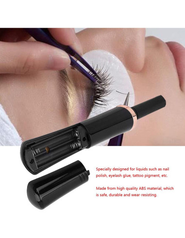 Agitador Eléctrico de Laca de Uñas Rowzzi Negro 25000 rpm