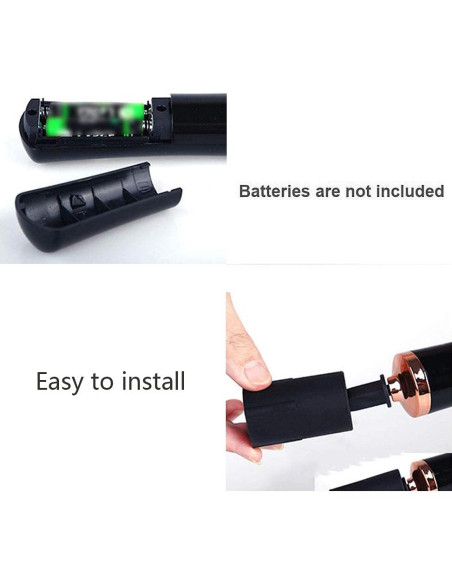 Agitador Eléctrico de Laca de Uñas Rowzzi Negro 25000 rpm