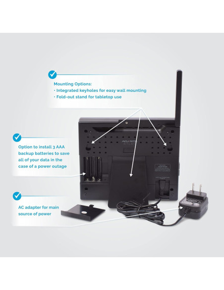 Estación Meteorológica AcuRite Atlas HD con Barómetro y Alertas