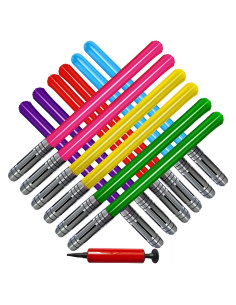 Juego de 13 Espadas de Luz Inflables Smilixin 78,74 cm
