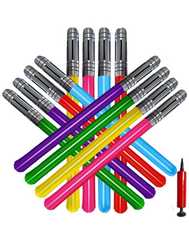 Juego de 13 Espadas de Luz Inflables Smilixin 78,74 cm