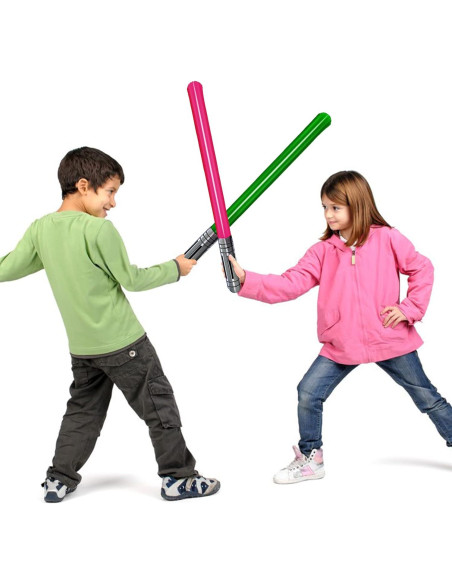 Juego de 13 Espadas de Luz Inflables Smilixin 78,74 cm