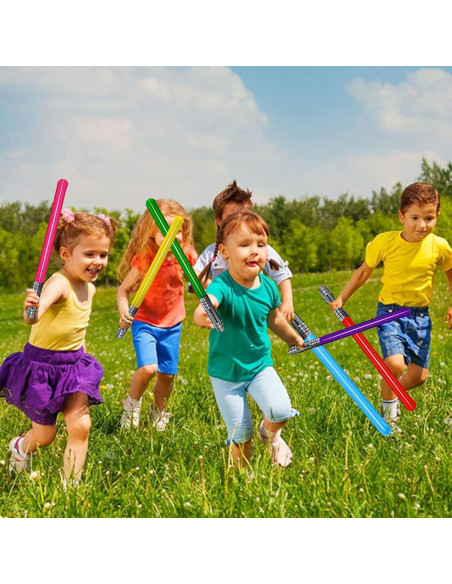 Juego de 13 Espadas de Luz Inflables Smilixin 78,74 cm