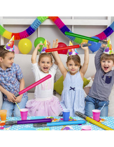 Juego de 13 Espadas de Luz Inflables Smilixin 78,74 cm