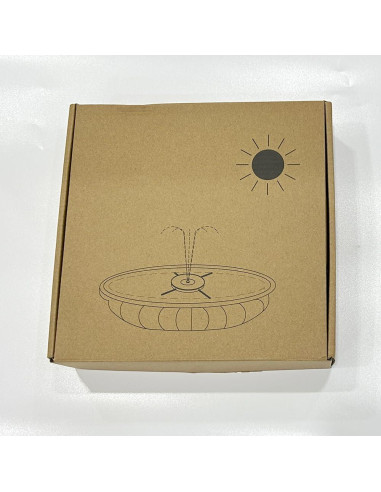 Fuente Solar SZMP 3.5W Flor Coreopsis con 7 Boquillas
