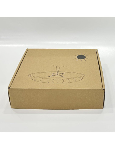 Fuente Solar SZMP 3.5W Flor Coreopsis con 7 Boquillas