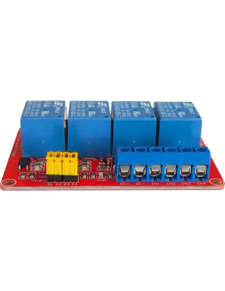 Módulo de Relé de 4 Canales 5V VOGURTIME con Aislamiento