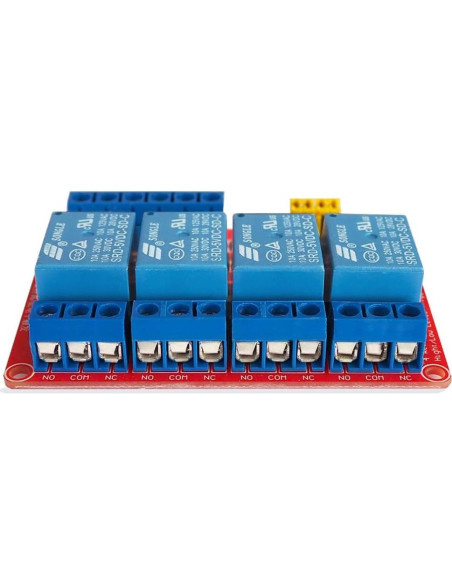 Módulo de Relé de 4 Canales 5V VOGURTIME con Aislamiento