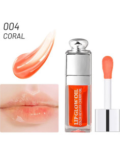 Aceite Hidratante para Labios GECOMO 5.67g Sabor Fruta Coral 2