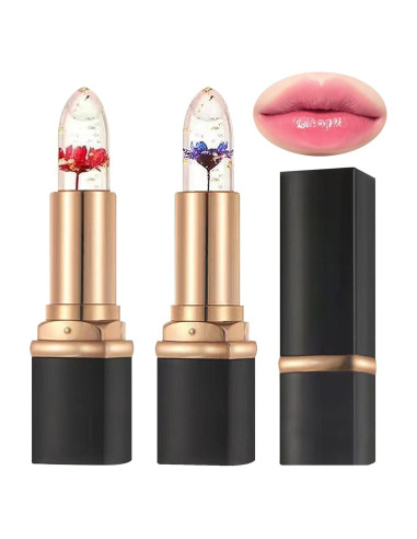 Set 2 Pcs Barra de Labios Mágica Cambia Color pH Aloe Vera