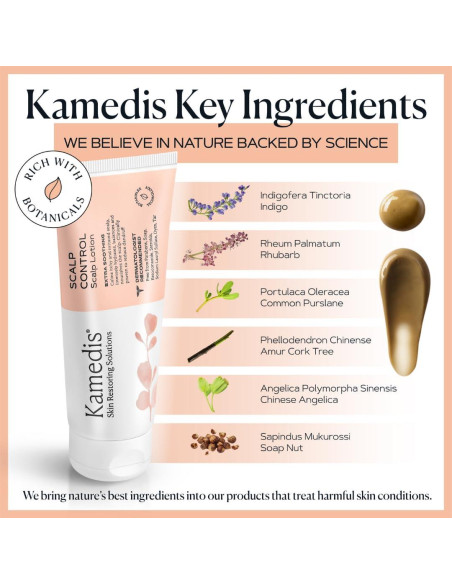 Loción Hidratante Kamedis 100 ml para Cuero Cabelludo Seco y Caspa Loción Hidratante Kamedis 100 ml para Cuero Cabelludo Seco y Caspa