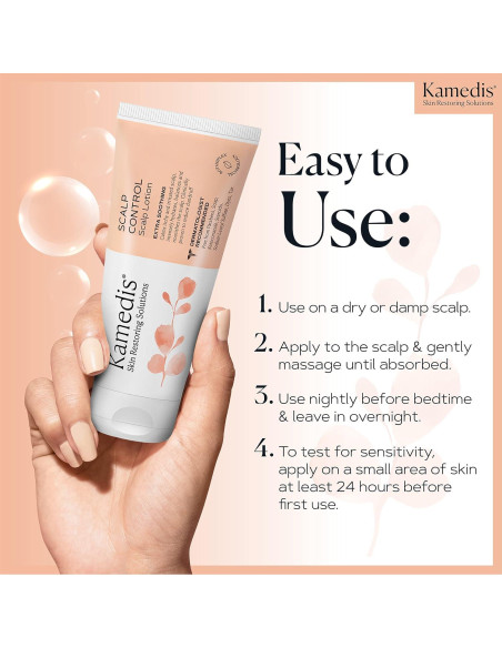 Loción Hidratante Kamedis 100 ml para Cuero Cabelludo Seco y Caspa Loción Hidratante Kamedis 100 ml para Cuero Cabelludo Seco y Caspa