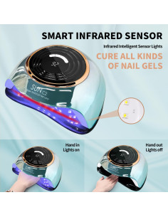 Lámpara UV para Uñas MIRAGE LAYON 288W con 63 LEDs 2