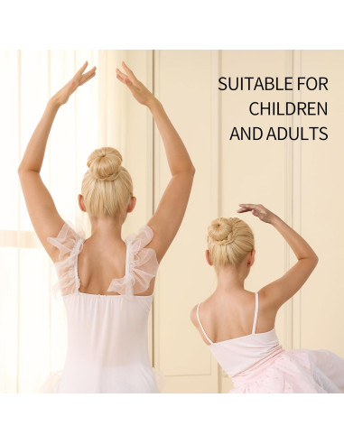 Juego de Formadores de Moños Teenitor - 6 Donuts Beige