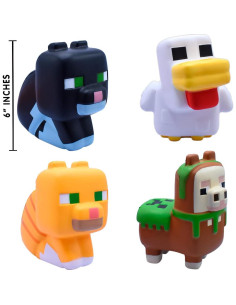 Minecraft Mega SquishMe Llama 15.24 cm Juguete Squishy Aromático 2