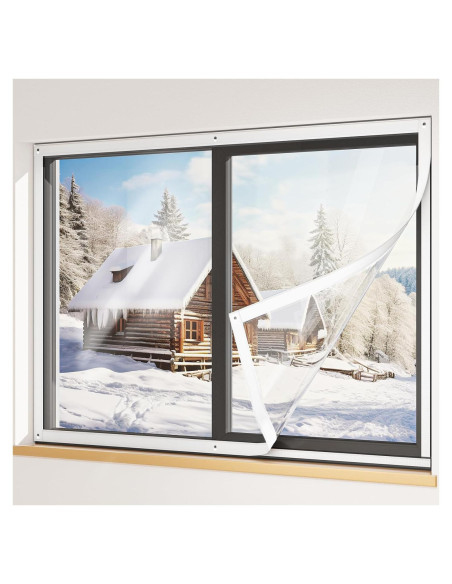 Kit Aislante de Ventanas Augblinds 91x152 cm EVA Térmico