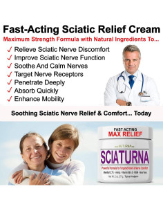 Crema para Nervio Ciático Nuturna 59.15 ml - Alivio Rápido 2