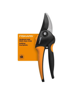 Tijeras de podar Fiskars SoftGrip, acero, 1.6 cm, ergonómicas