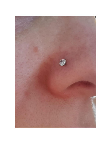 Anillos de Nariz MODRSA 20g Acero Quirúrgico 12pcs Plata