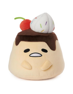 Peluche GUND Sanrio Gudetama Flan 23 cm - Suave y Lavable