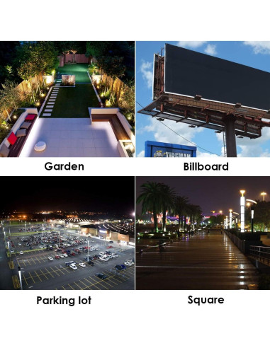 Luz de Inundación LED 200W Southlevy 20000lm IP66 Exterior