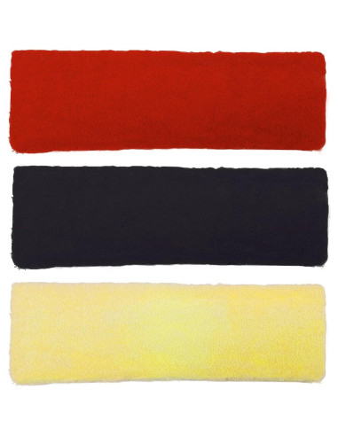 Diademas de Sudor INNOLIFE 15 PCS Algodón Suave Unisex