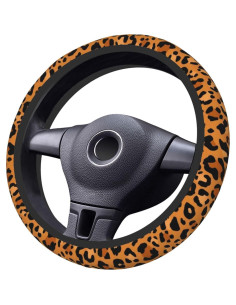 Cubierta de Volante KARREAL 15 Pulgadas Leopardo Antideslizante 2