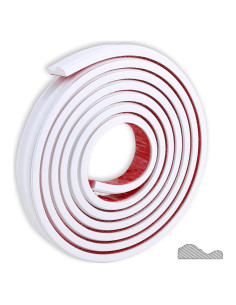 Moldura Autoadhesiva Trimold 2.99m x 3.30cm Blanca PVC