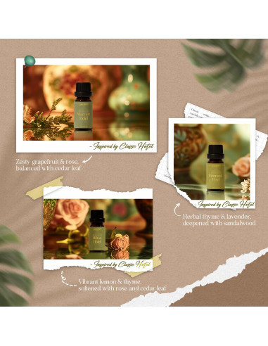 Set de Aceites Esenciales Salubrito 10ml - Aromas de Hotel