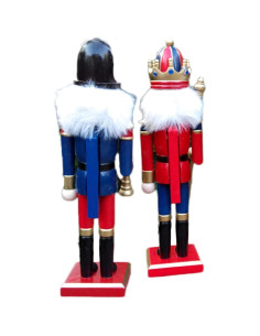 Adorno Cascanueces de Madera 30 cm - Decoración Navideña 2