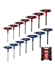 Juego de Llaves Allen T 14 Piezas XOOL Métricas y SAE