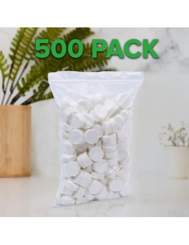 Toallas Comprimidas BAMBOEARTH 500 Unidades Eco-Friendly