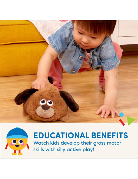 Battat Cachorro de Peluche Interactivo Wobble 17x21x14 cm