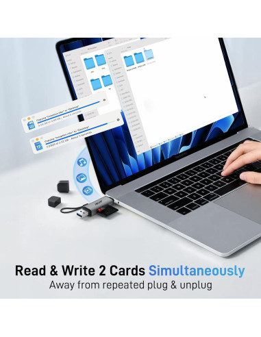 Lector de Tarjeta SD Acer ODK4E0 USB-C 3.0 Doble Ranura